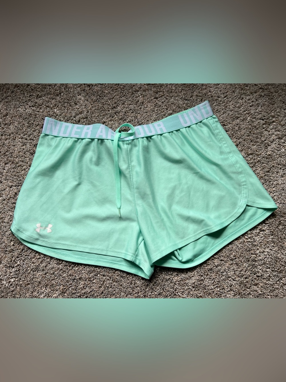 Under Armour Mint Green Women’s Shorts
